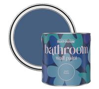 Rust-Oleum Dark Blue Water-Resistant Bathroom Wall & Ceiling Paint - Ink Blue 2.5L