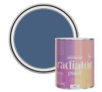 Rust-Oleum Ink Blue Matt Radiator Paint 750Ml