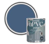 Rust-Oleum Blue uPVC Door and Window Paint in Matt Finish - Ink Blue 750ml