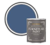 Rust-Oleum Ink Blue Satin Furniture Paint 750Ml