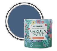 Rust-Oleum Blue Mould-Resistant Garden Paint In Satin Finish - Ink Blue 2.5L