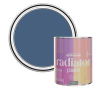 Rust-Oleum Blue Heat Resistant Radiator Paint in Satin Finish - Ink Blue 750ml