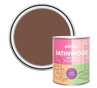 Rust-Oleum Interior Wood Paint in Satin Finish - Faded Ember 750ml