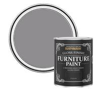Rust-Oleum Purple Furniture & Skirting Board Paint in Gloss Finish - Iris 750ml