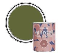 Rust-Oleum Green Moisture Resistant Bathroom Wood and Cabinet Paint in Satin Finish - Jasper 750ml