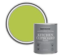 Rust-Oleum Green Kitchen Cupboard Paint in Gloss Finish - Key Lime 750ml