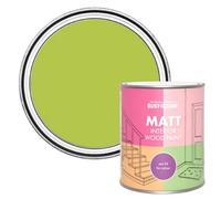 Rust-Oleum Key Lime Matt Interior Wood Paint 750Ml