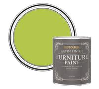 Rust-Oleum Key Lime Satin Furniture Paint 750Ml
