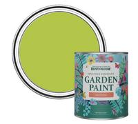 Rust-Oleum Green Mould-Resistant Garden Paint In Satin Finish - Key Lime 750ml