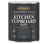 Rust-Oleum Kitchen Cupboard Matt Paint 750ml - Black Sand