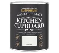 Rust-Oleum Kitchen Cupboard Matt Paint 750ml - Chalk White