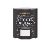 Rust-Oleum Off White Kitchen Cupboard Paint in Matt Finish - Moonstone 750ml