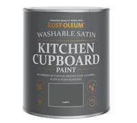 Rust-Oleum Kitchen Cupboard Graphite Washable Satin Paint 750ml