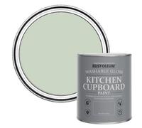 Rust-Oleum Green Kitchen Cupboard Paint in Gloss Finish - Laurel Green 750ml