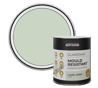 Rust-Oleum Green Guardian Mould Resistant Interior Wood Paint in Matt Finish - Laurel Green 750ml