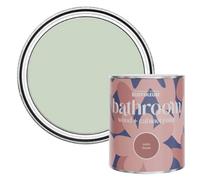 Rust-Oleum Green Moisture Resistant Bathroom Wood and Cabinet Paint in Satin Finish - Laurel Green 750ml