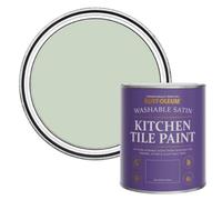 Rust-Oleum Laurel Green Satin Kitchen Tile Paint 750Ml