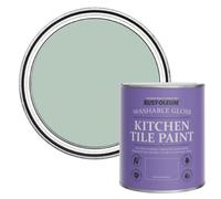 Rust-Oleum Green Water-Resistant Kitchen Tile Paint in Gloss Finish - Leaplish 750ml