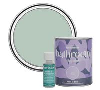 Rust-Oleum Green Water-Resistant Bathroom Tile Paint in Matt Finish - Leaplish 750ml