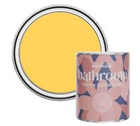 Rust-Oleum Yellow Moisture Resistant Bathroom Wood and Cabinet Paint in Matt Finish - LEMON JELLY 750ML