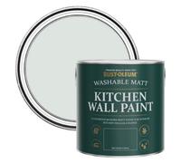 Rust-Oleum Grey Washable Kitchen Wall Paint in Matt Finish - Library Grey 2.5L