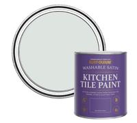 Rust-Oleum Library Grey Satin Kitchen Tile Paint 750Ml