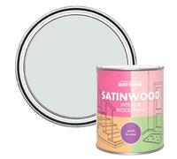 Rust-Oleum Grey Satinwood Interior Wood Paint - Library Grey 750ml
