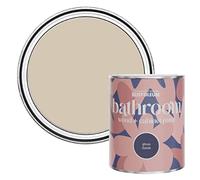 Rust-Oleum Light Brown Moisture Resistant Bathroom Wood and Cabinet Paint in Gloss Finish - Butterscotch 750ml