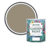 Rust-Oleum Brown Mould-Resistant Garden Paint In Matt Finish - Cafe Luxe 750ml