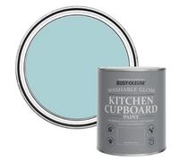 Rust-Oleum Blue Kitchen Cupboard Paint in Gloss Finish - Little Cyclades 750ml