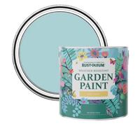 Rust-Oleum Blue Mould-Resistant Garden Paint In Matt Finish - Little Cyclades 2.5L