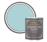 Rust-Oleum Blue Furniture Paint in Satin Finish - Little Cyclades 750ml