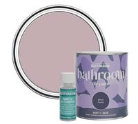 Rust-Oleum Pink Water-Resistant Bathroom Tile Paint in Gloss Finish - Little Light 750ml