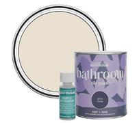 Rust-Oleum Beige Water-Resistant Bathroom Tile Paint in Gloss Finish - Longsands 750ml