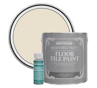 Rust-Oleum Beige Washable Matt Floor Tile Paint - Longsands 2.5L