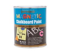 Rust-Oleum Magnetic Black Chalkboard Brush Paint Matt 750ml