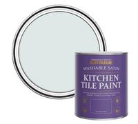 Rust-Oleum Blue water resistant Kitchen Tile Paint in Satin Finish - Marcella 750ml