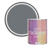 Rust-Oleum Dark Grey Radiator Paint in Matt Finish - Marine Grey 750ml