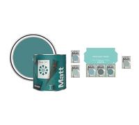 Rust-Oleum Matt Emulsion Wall & Ceiling Paint 2.5 Litre with Ready to Roll Kit (Large)