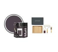 Rust-Oleum Matt Emulsion Wall & Ceiling Paint 2.5 Litre with Ready to Roll Kit (Large)