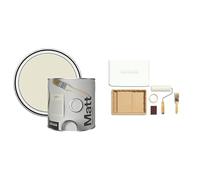 Rust-Oleum Matt Emulsion Wall & Ceiling Paint 2.5 Litre with Ready to Roll Kit (Large)