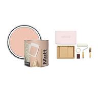 Rust-Oleum Matt Emulsion Wall & Ceiling Paint 2.5 Litre with Ready to Roll Kit (Large)