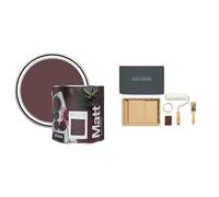 Rust-Oleum Matt Emulsion Wall & Ceiling Paint 2.5 Litre with Ready to Roll Kit (Large)