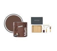 Rust-Oleum Matt Emulsion Wall & Ceiling Paint 2.5 Litre with Ready to Roll Kit (Large)