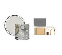 Rust-Oleum Matt Emulsion Wall & Ceiling Paint 2.5 Litre with Ready to Roll Kit (Large)