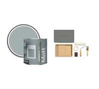 Rust-Oleum Matt Emulsion Wall & Ceiling Paint 2.5 Litre with Ready to Roll Kit (Large)