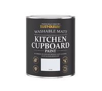 Rust-Oleum Matt Finish Kitchen Cupboard Paint In Icecap - 750 Ml Tin Icecap