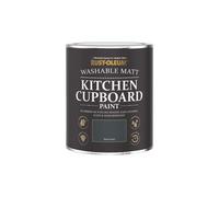 Rust-oleum Ro Kitchen Cupboard Paint Black Sand Matt 750Ml, Black