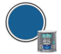 Rust-Oleum Metal Expert Direct to Rust Satin Blue 250ml, Blue