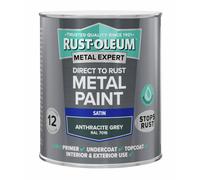 Rust-Oleum Metal Expert Satin Paint 750ml - Anthracite Grey